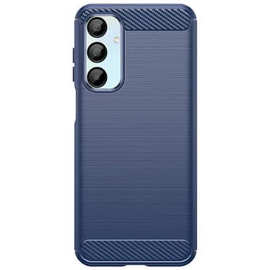 Børstet silikondeksel Samsung Galaxy A56 5G - Blå