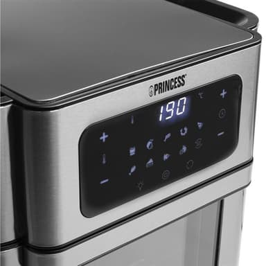 Princess 182065 Aerofryer - varmluftsovn med 10 liters kapasitet og 1500 W effekt