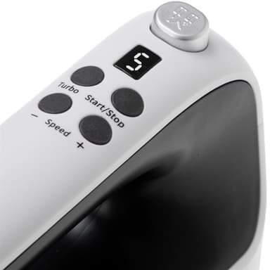 Elektrisk visp med LCD-display og 9 hastighetsmoduser