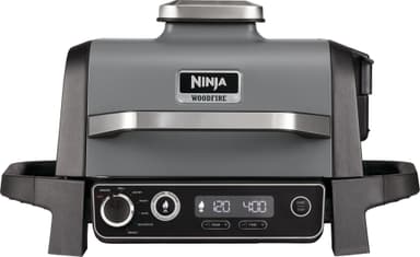 Ninja Woodfire elektrisk grill OG701EU (grå og sort)
