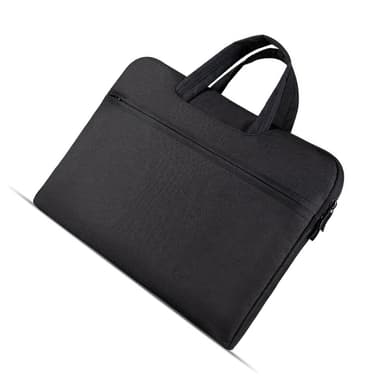 Vanntett laptopveske - Beskyttende og stilig bærbar datamaskinveske Sort XL