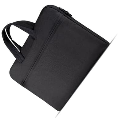 Vanntett laptopveske - Beskyttende og stilig bærbar datamaskinveske Sort XL