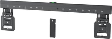 Ultraslank TV-veggfeste Basic FIXED (XL), svart