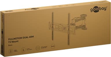 TV-veggfeste Basic FULLMOTION (L), svart TV-veggfeste Pro FULLMOTION (XL), svart