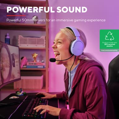 Trust GXT489P Fayzo gamingheadset