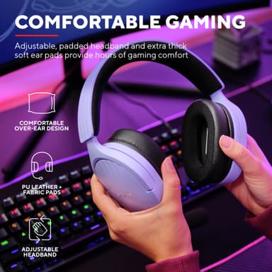 Trust GXT489P Fayzo gamingheadset