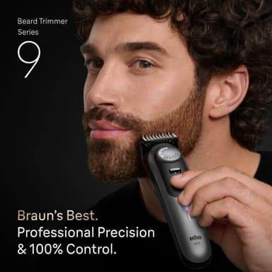 Braun Series 9 skjeggtrimmer BT9560 (krom)