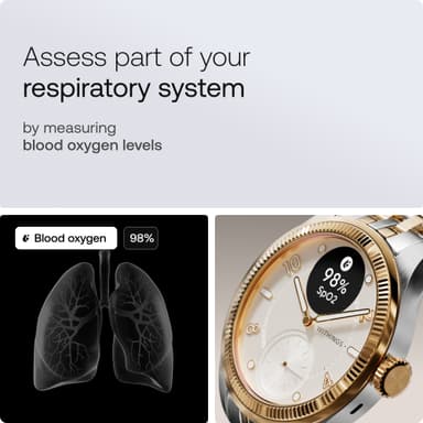 Withings ScanWatch Nova Brilliant hybridklokke 39mm (gull)
