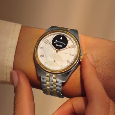 Withings ScanWatch Nova Brilliant hybridklokke 39mm (gull)