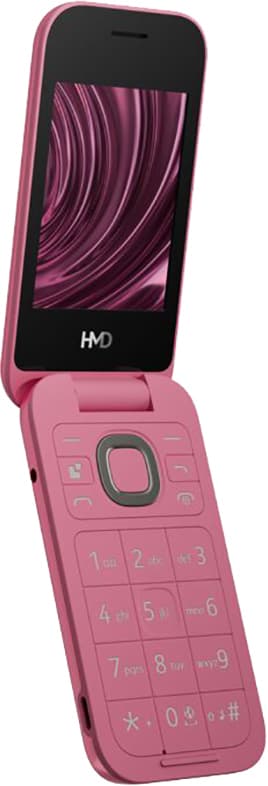 HMD 2660 mobiltelefon (rød)