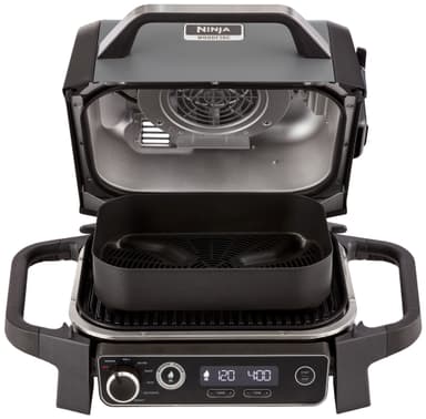 Ninja Woodfire elektrisk grill OG701EU (grå og sort)