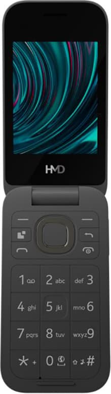 HMD 2660 mobiltelefon (sort)