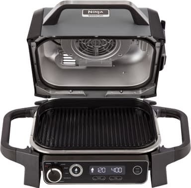 Ninja Woodfire elektrisk grill OG701EU (grå og sort)