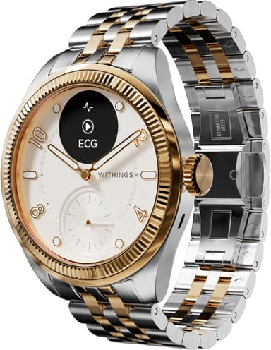 Withings ScanWatch Nova Brilliant hybridklokke 39mm (gull)