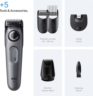 Braun Series 3 skjeggtrimmer BT3560 (grå)