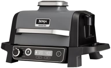 Ninja Woodfire elektrisk grill OG701EU (grå og sort)