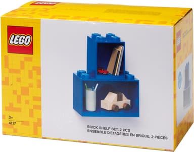 Play LEGO hylle (fargerik blå)
