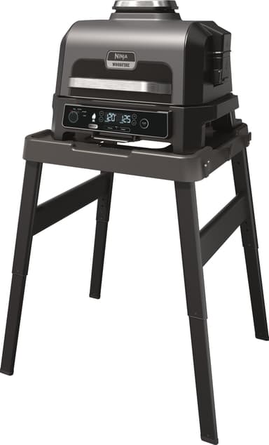 Ninja Woodfire Pro XL elektrisk grill OG850EU (grå og sort)