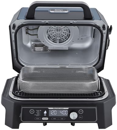 Ninja Woodfire Pro Connect XL elektrisk grill OG901EU (blå og sort)