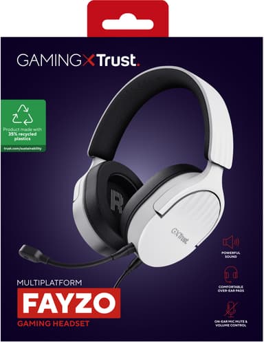 Trust GXT489W Fayzo gamingheadset