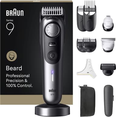 Braun Series 9 skjeggtrimmer BT9560 (krom)