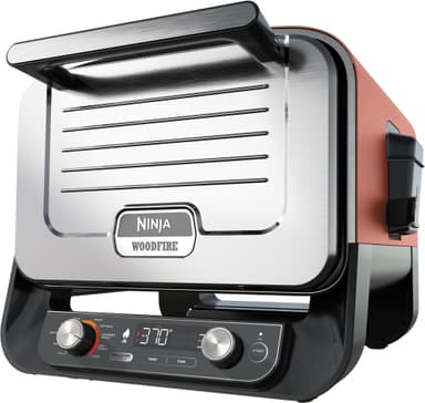 Ninja Woodfire pizzaovn OO101EU (terrakotta og rustfritt stål))