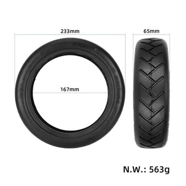 For Xiaomi elektrisk scooter 4/4 Pro/4 Lite 10"" vakuumdekk