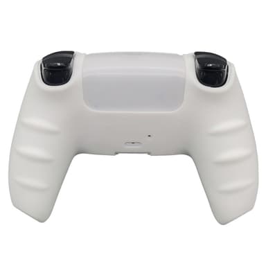 For Sony PlayStation 5 PS5 silikonetui Anti-Slip-beskyttelse - Hvit