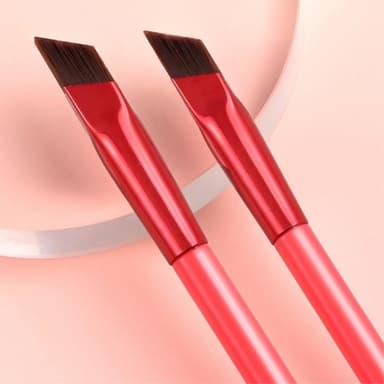Vinklet øyenbrynbørste Eyeliner Makeupbørste Sminkebørste