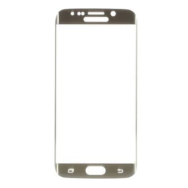 Samsung Galaxy S6 Edge Herdet Glass Galvanisering - Gull
