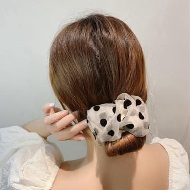 Diadem Lanyard Lace Hair Shape Frisyre Verktøy for å lage hårboller