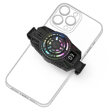 Mobiltelefon Radiator Smartphone Gaming Varmespredningskjøler