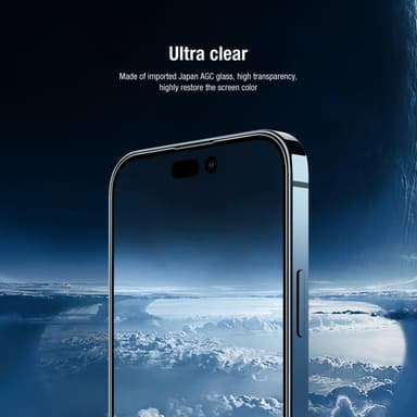 iPhone 14 Pro Max NILLKIN 2 i 1 herdet glass+kamera-skjermbeskytter