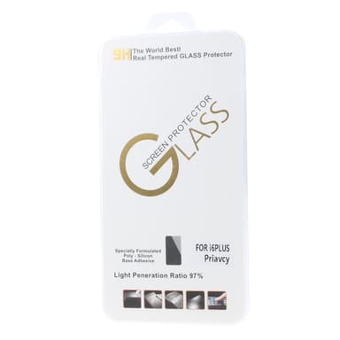 Privacy Herdet Glass til Iphone 6/6s