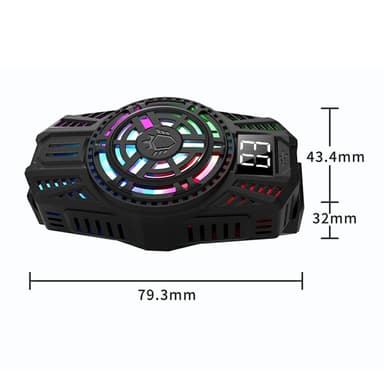 Mobiltelefon Radiator Smartphone Gaming Varmespredningskjøler