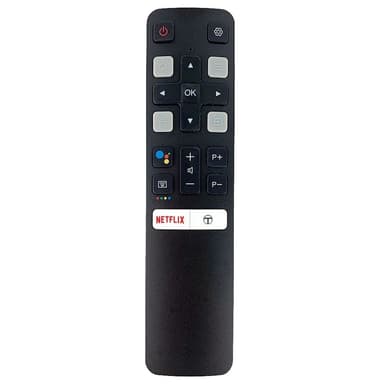 Stemmefunksjon TV-fjernkontroll Erstatning for RC802V TCL TV FUR6