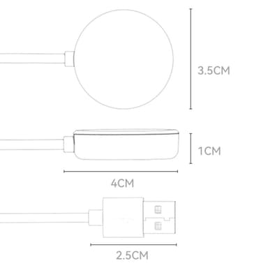 Lader til Samsung Galaxy Watch 5 40mm
