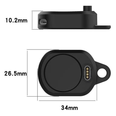 For Garmin Forerunner 265 265S 965 Fenix 5 6 7 Ladestasjon
