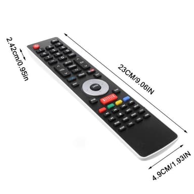Erstatning av TV-fjernkontroll for Hisense EN-33926A EN-33925A