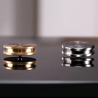 Fidget Spinner Gyro Fidget Relaxation Star Gyro Rustfritt stål