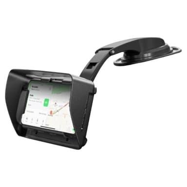 Bilmobiltelefonholder 360° svingbar frontrute Håndfri telefonfeste