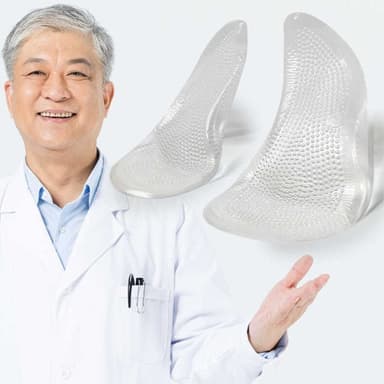 Innersåle Flat Foot Support Innleggssåler med høy hæl smertelindring - S