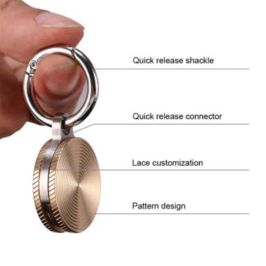 Fidget Spinner Gyro Fidget Relaxation Star Gyro Rustfritt stål