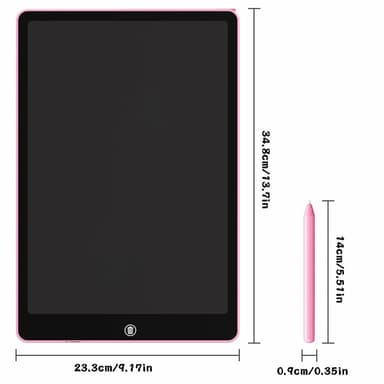 JX-16 16-tommers LCD-skriveblokk Tegneblokk Scribble Pad