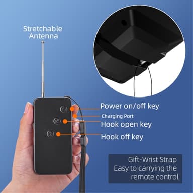 Drone Drone Throw Move Leave AirDrop-systemfjernkontroll