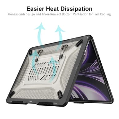 Dekseldeksel Enkay Hat Prince Til MacBook Air 13 Tommer A2681 (2022)