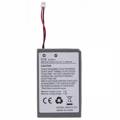 Batteri til Sony Playstation 4/4 Pro 3.7V 2000mAh