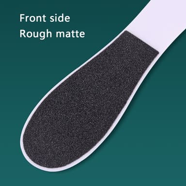 Foot Fil Callus Remover Dobbeltsidig fotskrubber for død hud
