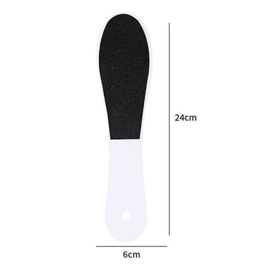 Foot Fil Callus Remover Dobbeltsidig fotskrubber for død hud