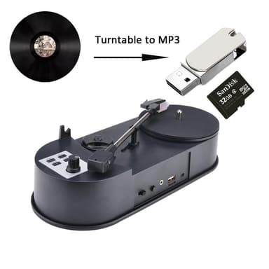 EzCap Vinyl til MP3-omformer